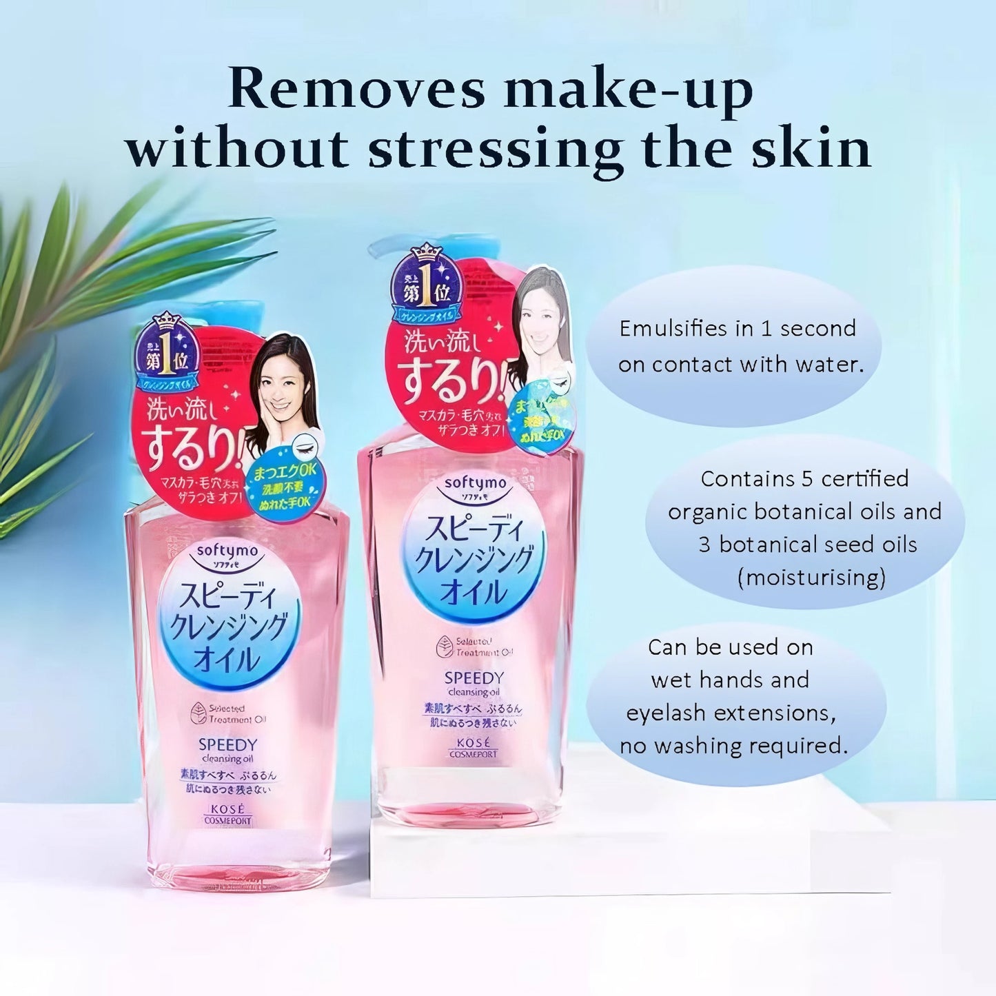 Softymo Speedy Cleansing Oil 240ml-Wonder Skin