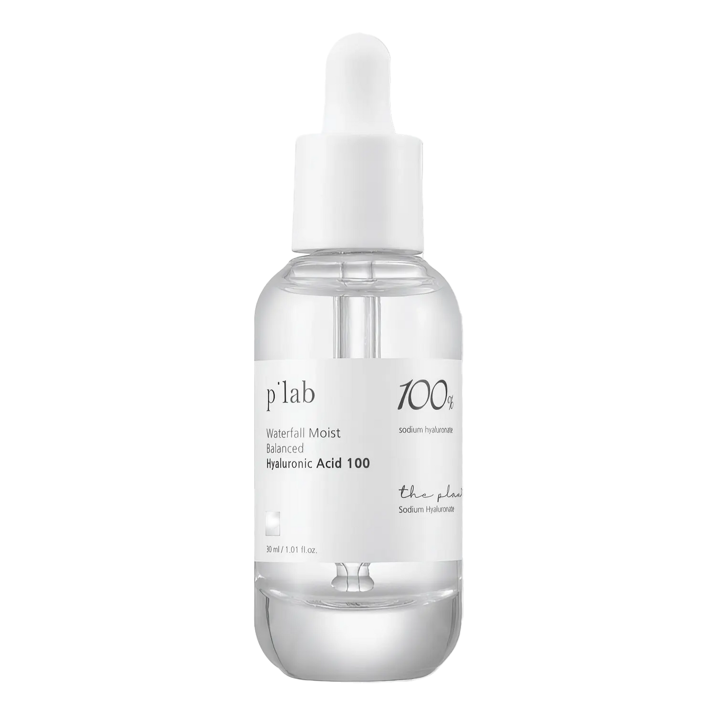 THE PLANT BASE Waterfall Moist Balanced Hyaluronic Acid 100 30ml-Wonder Skin