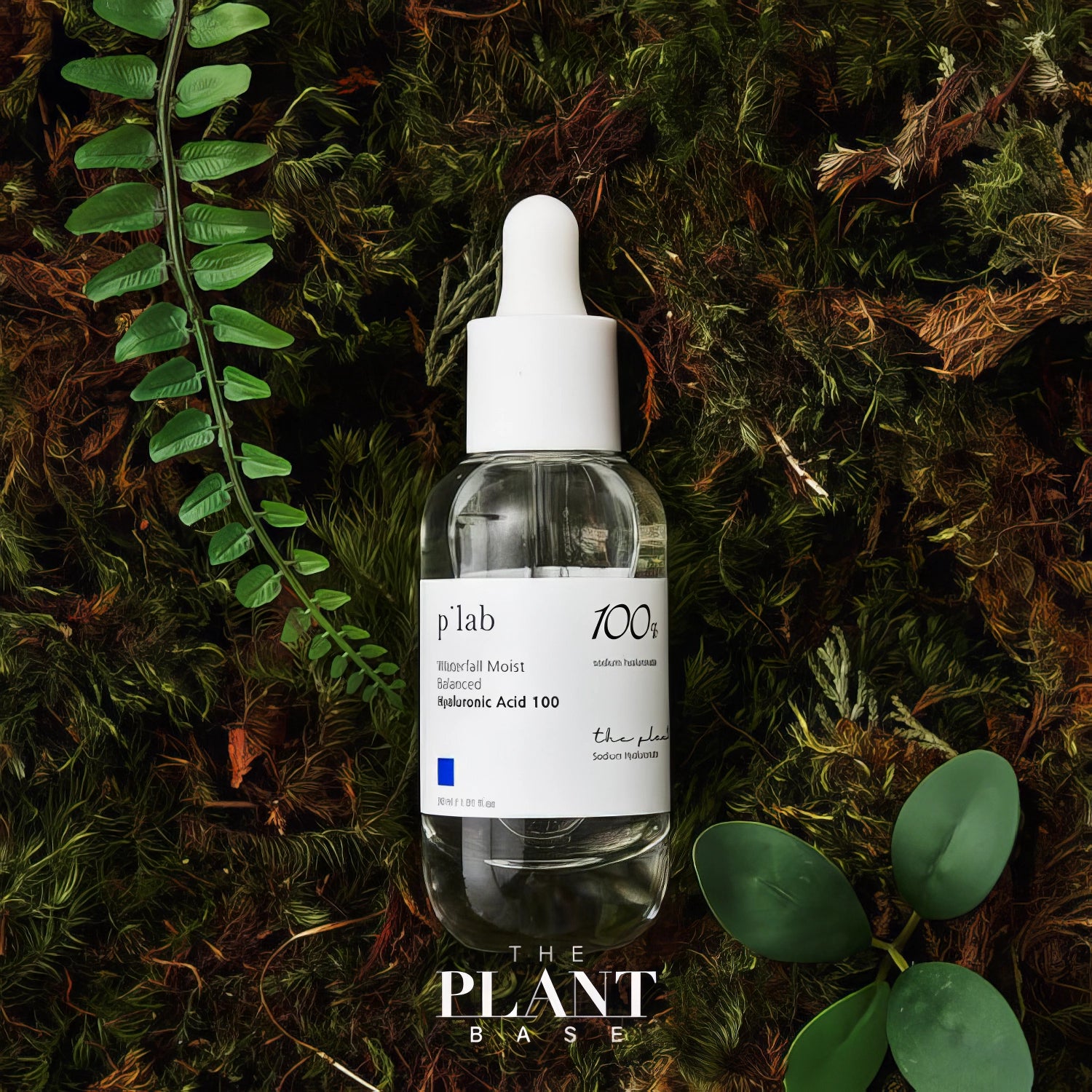 THE PLANT BASE Waterfall Moist Balanced Hyaluronic Acid 100 30ml-Wonder Skin
