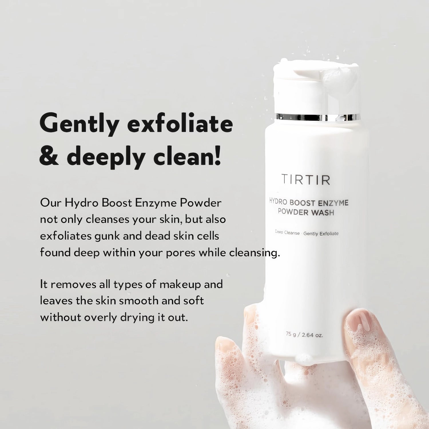 TIRTIR Hydro Boost Enzyme Powder Wash 75g-Wonder Skin
