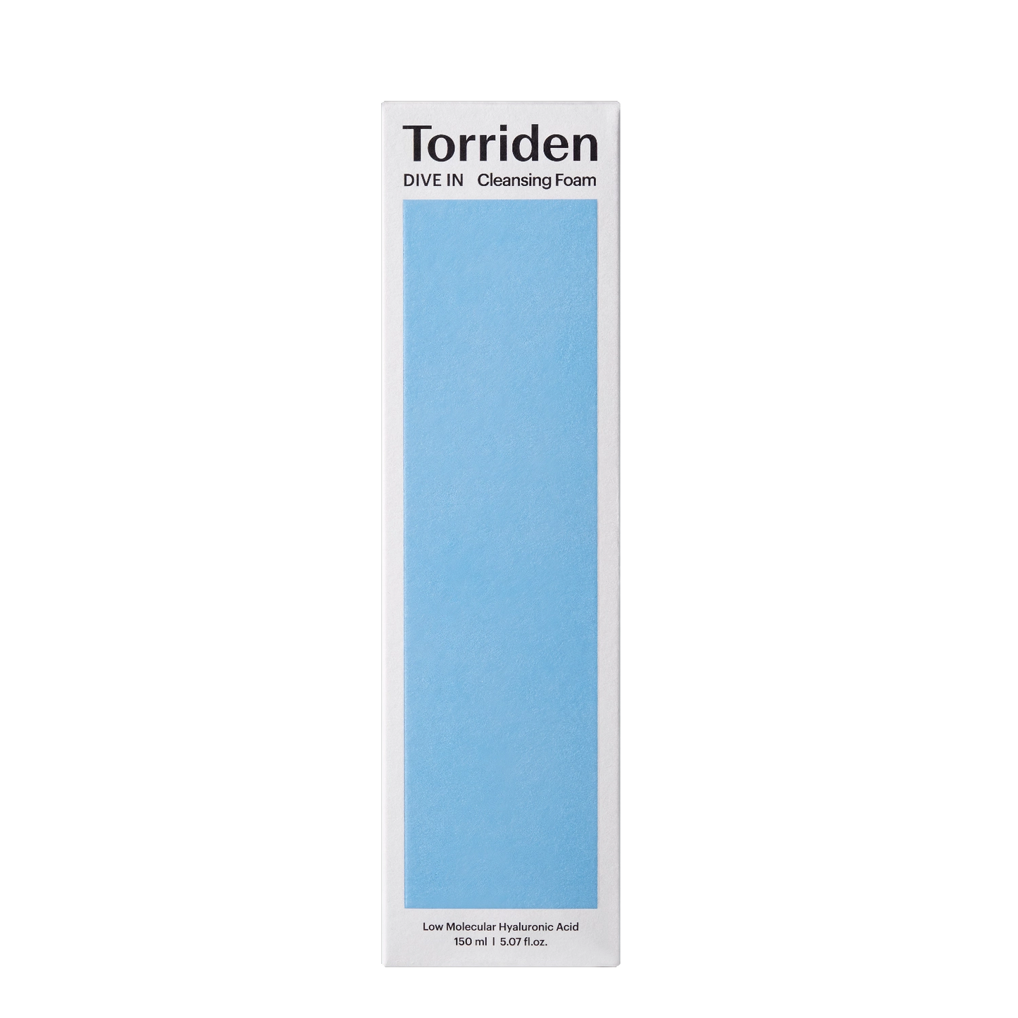 Torriden DIVE-IN Low Molecular Hyaluronic Acid Cleansing Foam 150ml-Wonder Skin