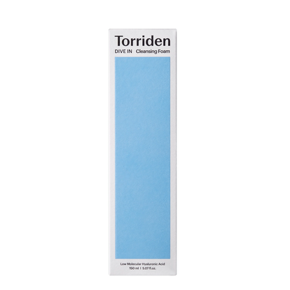 Torriden DIVE-IN Low Molecular Hyaluronic Acid Cleansing Foam 150ml-Wonder Skin
