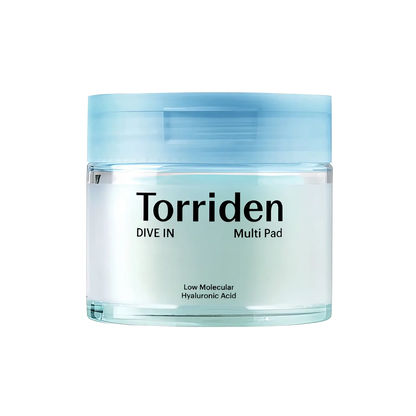 Torriden DIVE-IN Low Molecular Hyaluronic Acid Multi Pad 80 sheets, 160ml-Wonder Skin