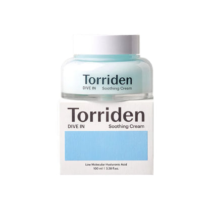 Torriden DIVE-IN Low Molecular Hyaluronic Acid Soothing Cream 100ml-Wonder Skin