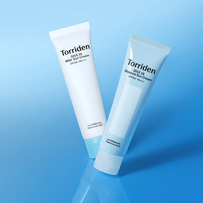 Torriden DIVE-IN Sun Cream SPF50+ PA++++ 60ml-Wonder Skin