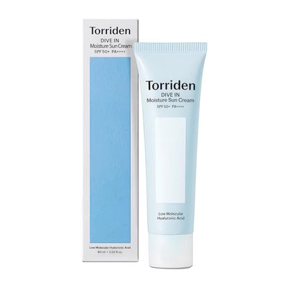 Torriden DIVE-IN Sun Cream SPF50+ PA++++ 60ml-Wonder Skin