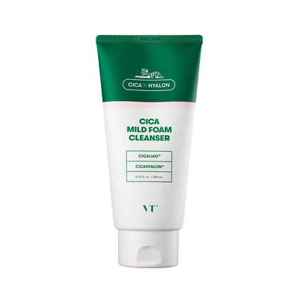 VT Cica Mild Foam Cleanser 300ml-Wonder Skin