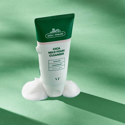 VT Cica Mild Foam Cleanser 300ml-Wonder Skin