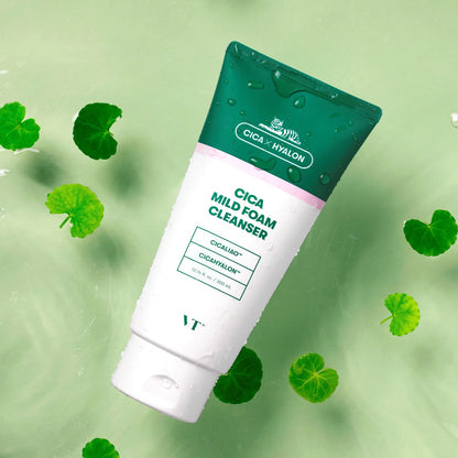 VT Cica Mild Foam Cleanser 300ml-Wonder Skin