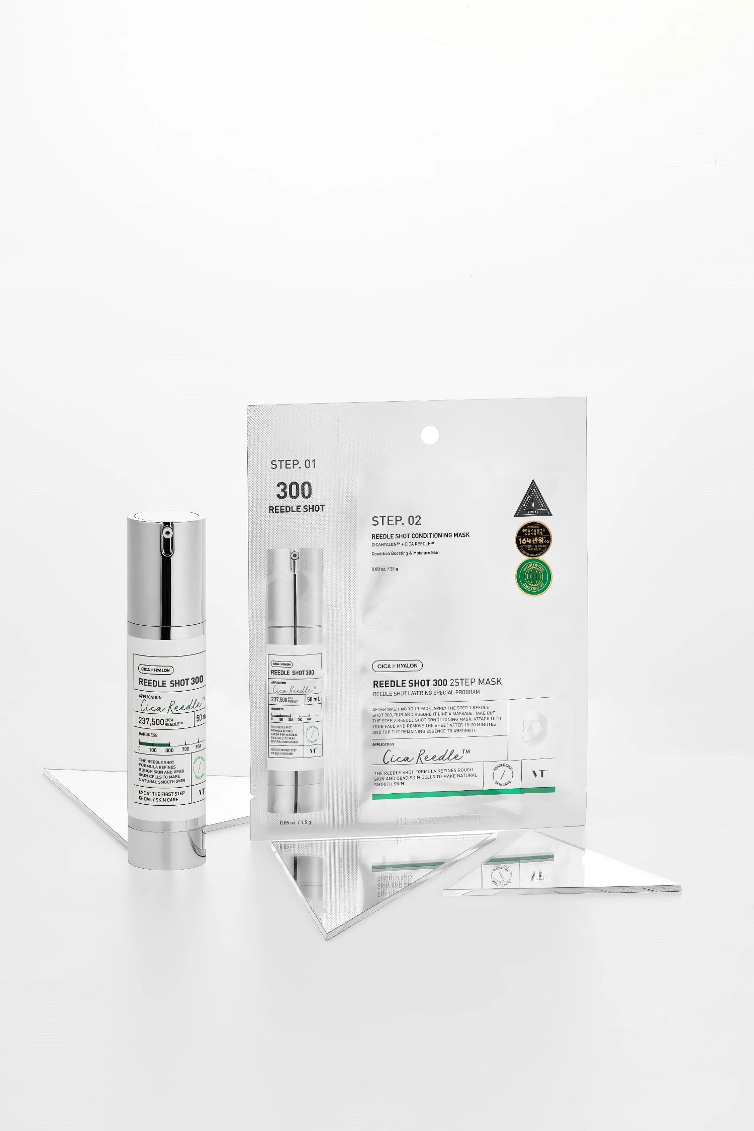 VT Reedle Shot 300 2 Step Mask 1.5g+25g-Wonder Skin